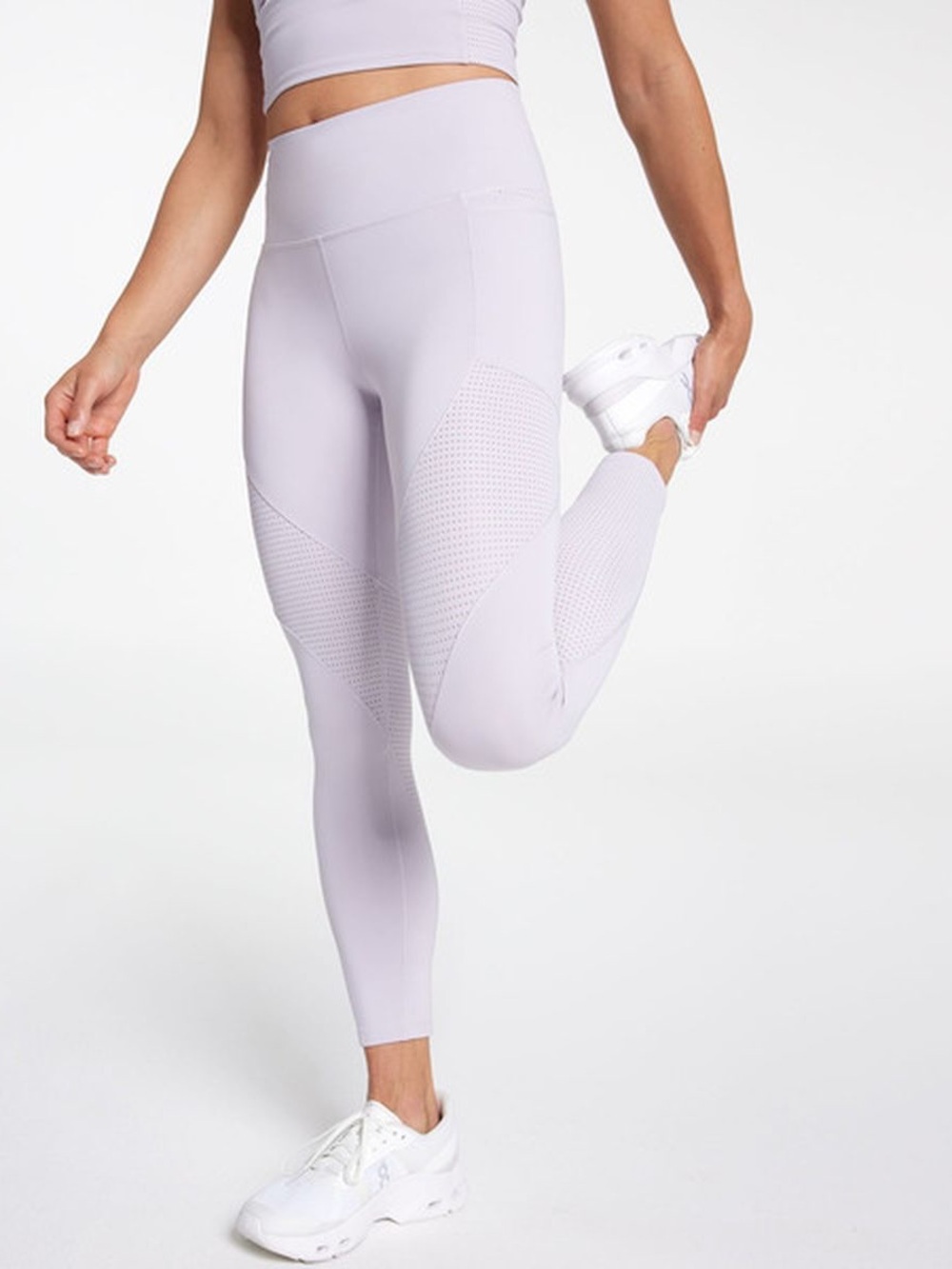CALIA by Carrie Underwood Light Purple High-Waist Leggings Size Small